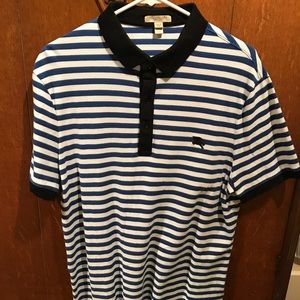 Burberry striped polo